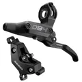 FREIN A DISQUE VTT HYDRAULIQUE 2 DOIGTS AVANT SRAM DB4 NOIR DURITE 2000MM (SANS DISQUE) (KIT) -UTILISE HUILE MINERALE