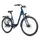 CONVENTIONAL BICYCLE CITY BIKE 28 LEADER FOX ESCALANTE 2025 UNISEX BLUE GLOSS NEXUS 8-SPEED COURROIE (16,5'' - H42CM - SIZE S - FOR ADULT OF 158 cm TO 168 cm)