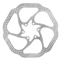 BRAKE DISC MTB 6 HOLES P2R 160 mm ECO SILVER