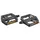 PEDALE VTT / BMX NEWTON CARBONE INJECTE NOIR 9/16" ROULEMENT DU DOUBLE REFLECTEUR (PAIRE) 100x98.8x21.2 mm