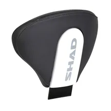 BACKREST OF SEAT SHAD WHITE WITH LOGO (SOLD WITHOUT FITTING KIT) (D0RP08)