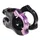 MTB STEM SWITCH ROCKER ALUMINIUM CNC BLACK/PURPLE HANDLEBAR 35 mm DH L 45 mm