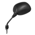 ADAPTABLE REAR-VIEW MIRROR GILERA 50 TYPHOON 1994>2004 LEFT BLACK (OE 271022) (CE APPROVED) -P2R SELECTION
