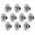 CASSETTE 9V. SUNRACE M96 11-32 VTT POUR SHIMANO/SRAM NICKEL (11-12-14-16-18-21-24-28-32) (VENDU AU CARTON DE 10)