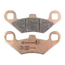 BRAKE PAD SET BREMBO FOR PEUGEOT 400 METROPOLIS 2014>2016 FRONT/REAR (SCOOTER SINTERED METAL) -07104XS