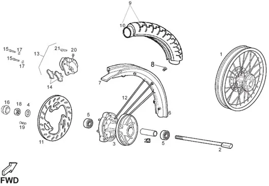 Roue AV