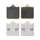 BRAKE PAD SET CL BRAKES FOR DUCATI 1000 MONSTER S4R-S 2006> FRONT/KTM 990 SUPERDUKE 2005> FRONT/TRIUMPH 1050 SPEED-TRIPLE 2008> FRONT (2 SETS OF 2 BRAKE PADS) (1033 XBK5 SPORT SINTERED METAL)