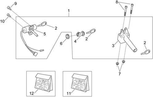 Décalco et Kit serrure