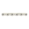 CHAINE VELO 12V. VTT/VAE YBN FLATTOP ARGENT RENFORCE 136 MAILLONS COMPATIBLE SHIMANO ET SRAM