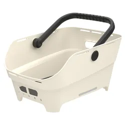 REAR BASKET SYNTHETIQUE RECYCLE CENTO NEO MIK 2.0 BASIL WHITE CASSE (46X35X25CM) COMPATIBLE SYSTEM MIK 2.0 (MOUNTING KIT INCLUDED)