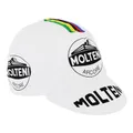 VINTAGE CYCLING CAP MOLTENI CHAMPION OF THE MONDE WHITE