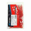 COLLIER DE SERRAGE NYLON TYPE RILSAN ARTEIN 2,5x100 mm ROUGE (VENDU PAR 100) -PRO SERIES