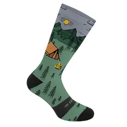 SOCKS/ANKLE SOCKS SUMMER GIST TRENDY GRAVEL CAMPEMENT 43/47 ECOLOGIQUE - HEIGHT 20 cm (PAIR) -5863
