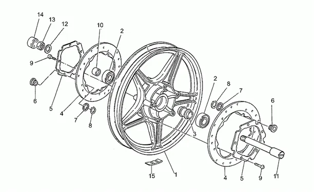 Roue AV alliage