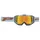 MASQUE/LUNETTES CROSS PROGRIP 3303 FL VISTA MULTILAYERED GRIS FONCE/GRIS ECRAN MIROIR ORANGE ANTI-RAYURES/ANTI U.V./ANTI-BUEE (HOMOLOGUE CE-EN-N- AC-96025 REV.2)