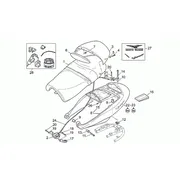 Selle - Queue de carenage