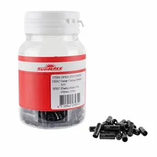 END CAP OF CABLE HOUSING 4 mm - LONG 16 mm PLASTIC (BOX OF 200) -SUNRACE