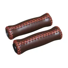 GRIP CITY DDK VINTAGE SIMILI CUIR BROWN L125MM (PAIR)