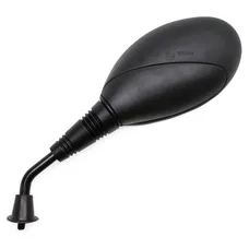 ADAPTABLE REAR-VIEW MIRROR KEEWAY 50 F-ACT, FOCUS, HURRICANE, MATRIX/GENERIC 50 IDEO, XOR/PEUGEOT 125 LXR BLACK LEFT M8/125 BLACK (CE APPROVED) -VICMA