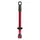 TUBELESS VALVE PRESTA NEWTON COLORI RED 60 mm 4 HOLES FOR DIFFUSION PREVENTIF (SOLD INDIVIDUALLY) - SUPPLIED WITH REMOVAL TOOL VALVE CORE