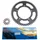 KIT CHAINE ADAPTABLE MBK 50 X-LIMIT 2004>/YAMAHA 50 DTR 2004> 420 12x52 (ALESAGE 105mm) -P2R