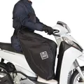 TABLIER COUVRE JAMBE PILOTE UNIVERSEL TUCANO LINUSCUD NOIR ETANCHE AVEC DOUBLURE THERMIQUE (R194)