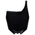 PLAQUE NUMERO/TETE DE FOURCHE MOTO POLISPORT YAMAHA 125, 250 YZ 2015>2021 NOIR