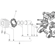 Groupe cylindre-piston-axe