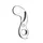 DERAILLEUR HANGER ALUMINIUM MARWI BERGAMONT GH-227 (SOLD INDIVIDUALLY CARDED)