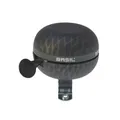 BICYCLE BELL BASIL BLACK BLACK METAL DIAMETER 60 mm (SOLD INDIVIDUALLY) MOUNTING KIT 22,2/25,4 mm