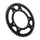 ADAPTABLE 50CC GEARED MOTORCYCLE REAR SPROCKET RIEJU 50 MRT 2009>2022/GAS GAS 50 ROOKIE 2002>2005 420 52 DTS STEEL BLACK (DIAMETER 105/125/8.5) -JT SPROCKETS