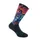 SOCKS/ANKLE SOCKS SUMMER GIST RANGE BLACK MURALES DESIGN MUTICOLOR 43/47 ECOLOGIQUE - HEIGHT 22 cm (PAIR) -5868