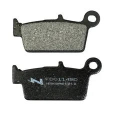 BRAKE PAD SET NEWFREN FOR GAS GAS 300 EC 2000>2010 REAR/SUZUKI 250 RM 1996>2008 REAR/YAMAHA 250 WR X 2008>2013 REAR, 125 YZ 1998>2002 REAR (L 75 mm - H 36 mm - P 10.5 mm) (FD0114BD) (DIRT ORGANIC)