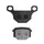 PLAQUETTE DE FREIN POLINI POUR RIEJU 50 MRT AV, 50 SUPERMOTARD AV / GILERA 50 STALKER AV (L 88.15mm - 56.1mm - H 49.1mm - 36.1mm - P 7.8mm - 10.2mm) (174.0187) (ORIGINAL)