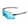 CYCLING GLASSES ADULT GIST PACK MONTURE BLACK VERRES SOLAIRES MIROIR BLUE - PROTECTOR 100% UV - UVA - UVB) ULTRA LEGERE (VERRE CAT 3)