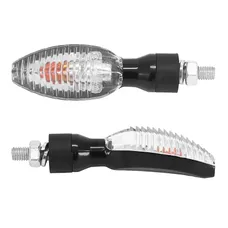 CLIGNOTANT UNIVERSEL REPLAY SQUALE A AMPOULE BAU9S TRANSPARENT/NOIR BASE COURTE (L 90mm / H 30mm / L 25mm) (HOMOLOGUE CE) (PAIRE)