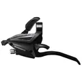 MTB RIM-BRAKE LEVER/SHIFTER SHIMANO STEF500 LEFT 3-SPEED BLACK V-BRAKE 4 FINGERS