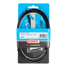 TRANSMISSION FOR HUB NEXUS 4-SPEED/7-SPEED/8-SPEED ELVEDES CABLE HOUSING 2,25M BLACK AND CABLE 2,00M STAINLESS STEEL (KIT TRANSMISSION 1CABLE/1 CABLE HOUSING)