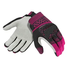 GANTS ALL SEASON TUCANO MIXTE SUPERMANO NOIR/ROSE T10 (L) (HOMOLOGUE EN 13594:2015-CE) (COMPATIBLE ECRAN TACTILE)