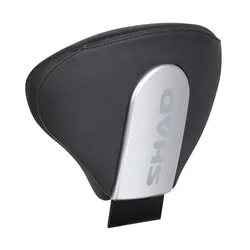BACKREST OF SEAT SHAD SILVER WITH LOGO (SOLD WITHOUT FITTING KIT) (D0RP05)
