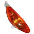 CLIGNOTANT SCOOT ADAPTABLE SCOOT 50 CHINOIS GY6, 139 QMB, QT3/PEUGEOT 50 V-CLIC/SYM 50 ORBIT/BAOTIAN 50 BT49QT AV DROIT ORANGE -HOMOLOGUE CE- -SELECTION P2R