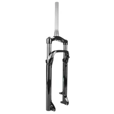 MTB FORK/FAT BIKE 26" BLACK TAPERED CONIQUE (PIVOT 1"1/8 HAUT AND 1,5" BAS) -COMPATIBLE BRAGA