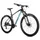 CONVENTIONAL BICYCLE MTB 29 LEADER FOX EVOLUTION 2026 UNISEX BLACK/BLUE MATTE 8-SPEED FRAME 18 INCHES (SIZE ADULT 170 TO 178 cm)