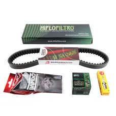 KIT ENTRETIEN MAXISCOOTER ADAPTABLE SUZUKI 125 BURGMAN 2015>2020 (PACK 5 PIECES) -SELECTION P2R PREMIUM