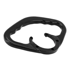 POIGNEE DE RESERVOIR/BARRE D'APPUI PASSAGER MOTO POUR YAMAHA 700 MT-07, 300 MT-03, 900 MT-09, 1000 R1, 600 R6 ALU CNC ANODISE NOIR -AVOC
