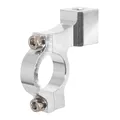LEVER CLAMP OF REAR-VIEW MIRROR REPLAY ALUMINIUM SILVER THREAD D 8 PITCH A RIGHT