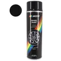 SPRAY PAINT MOTIP PRO ACRYLIC JANTES GLOSS BLACK SPRAY CAN 500 ML (04018)
