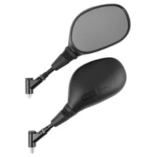 ADAPTABLE REAR-VIEW MIRROR YAMAHA 125 YBR 2005>, 660 MT-03 2006>2014, 660 XT R 2004>2014, 660 XT X 2004>, 660 XT Z TENERE 2008>2015 BLACK (PAIR) -P2R