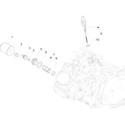 Couvercle volant magnetique - Filtre à huile