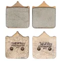 BRAKE PAD SET NEWFREN FOR BMW 1000 S R 2013>2019 FRONT, 1000 S RR 2009>2018 FRONT, TRIUMPH 900 STREET TWIN 2019> FRONT (L 35 mm - H 40.5 mm - P 9 mm) (FD0466SP) (SPORT TT PRO SINTERED METAL)